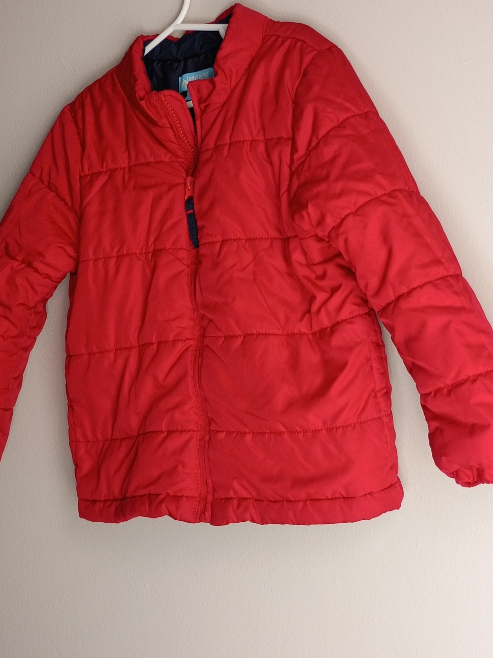 Lightning Bug Boys Size 6 Red Puffer Jacket
